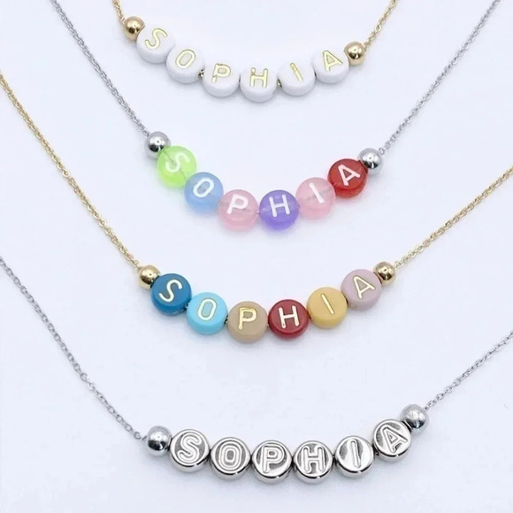 Joliet Other - Custom Name necklace |Gold plated | Dainty Necklace| Custom name necklace